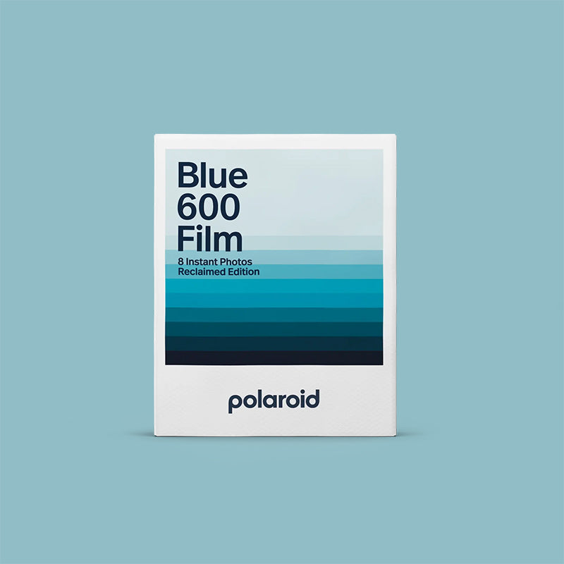 Blue 600 Film for Polaroid 600 - Reclaimed Edition