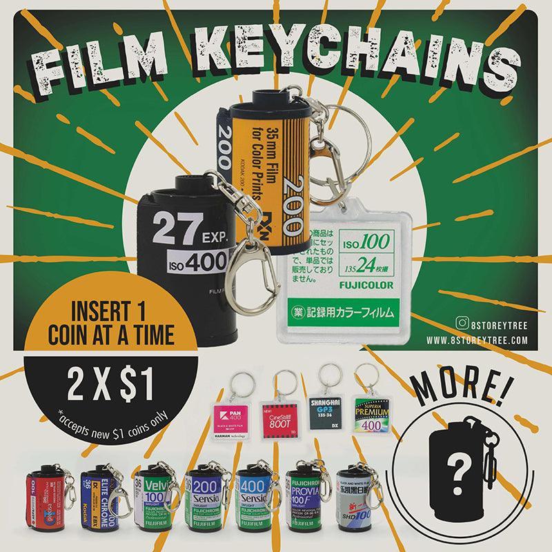 Film Canister Keychain - 8storeytree