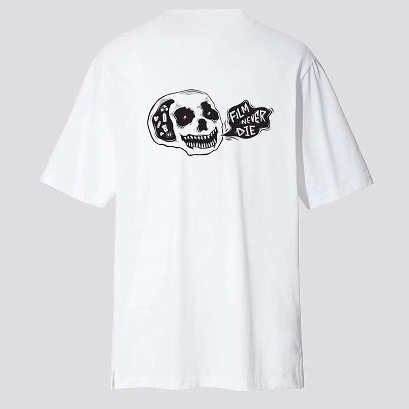 FilmNeverDie - 'Skull' T-Shirt - 8storeytree