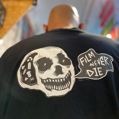 FilmNeverDie - 'Skull' T-Shirt - 8storeytree