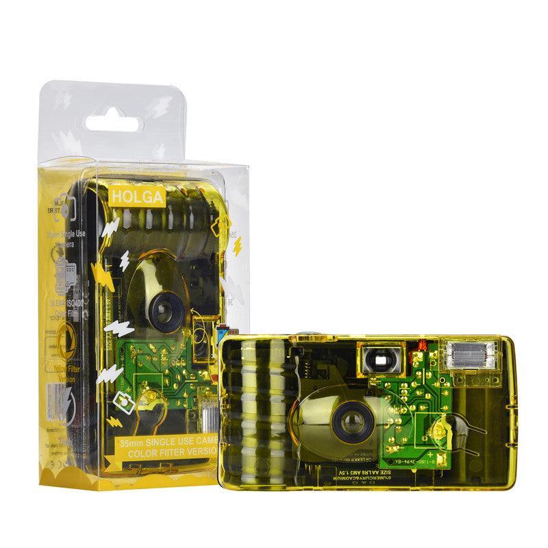 Holga Single Use Camera - Yellow Filter (Expired) - 8storeytree