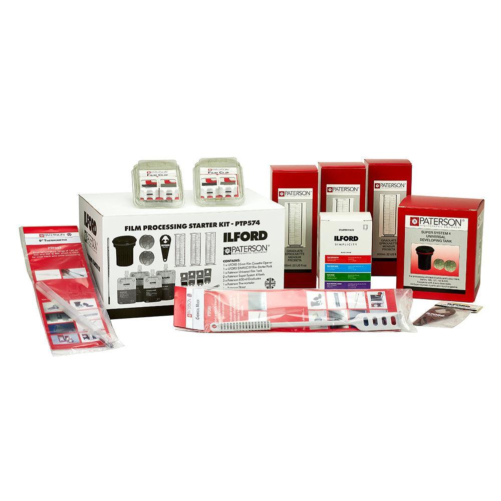 Ilford & Paterson Film Processing Starter Kit - 8storeytree