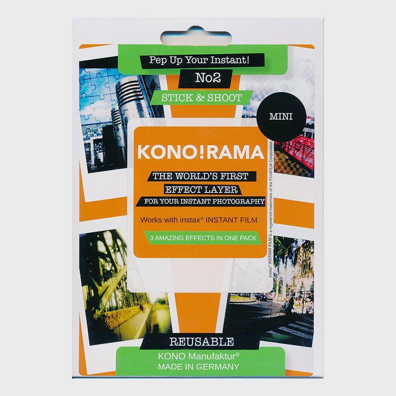 KONO!RAMA No2 - 3 Effect Layers for Instant Photography - 8storeytree