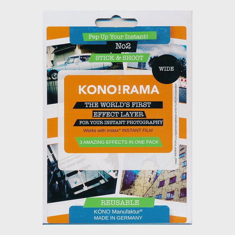 KONO!RAMA No2 - 3 Effect Layers for Instant Photography - 8storeytree