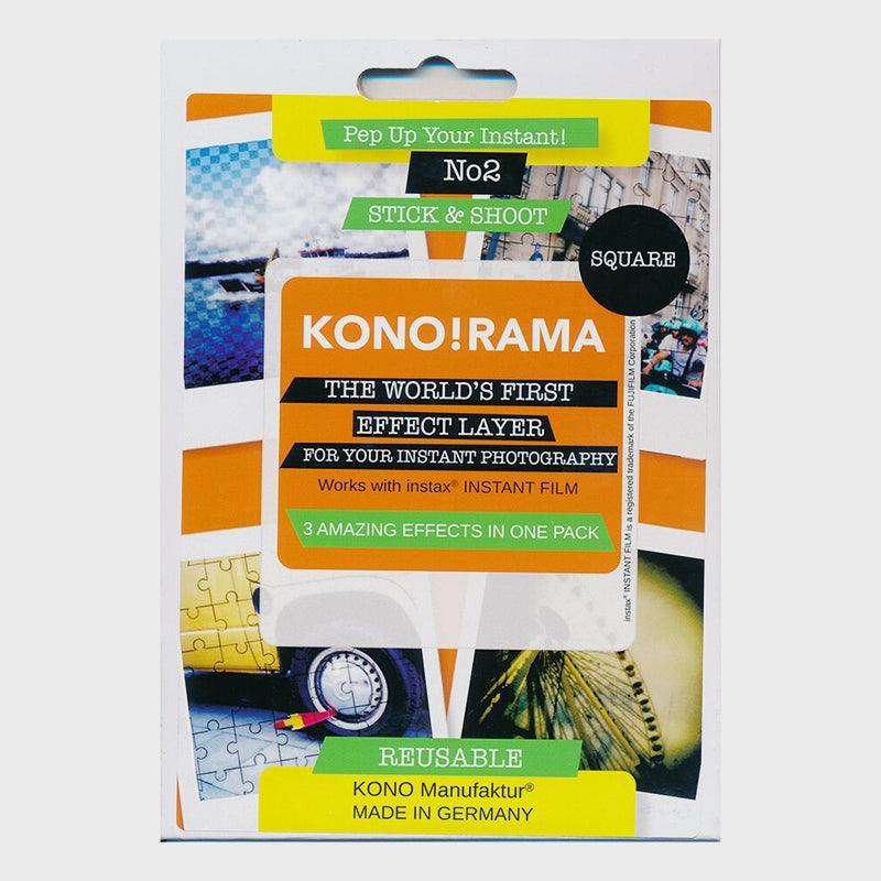 KONO!RAMA No2 - 3 Effect Layers for Instant Photography - 8storeytree