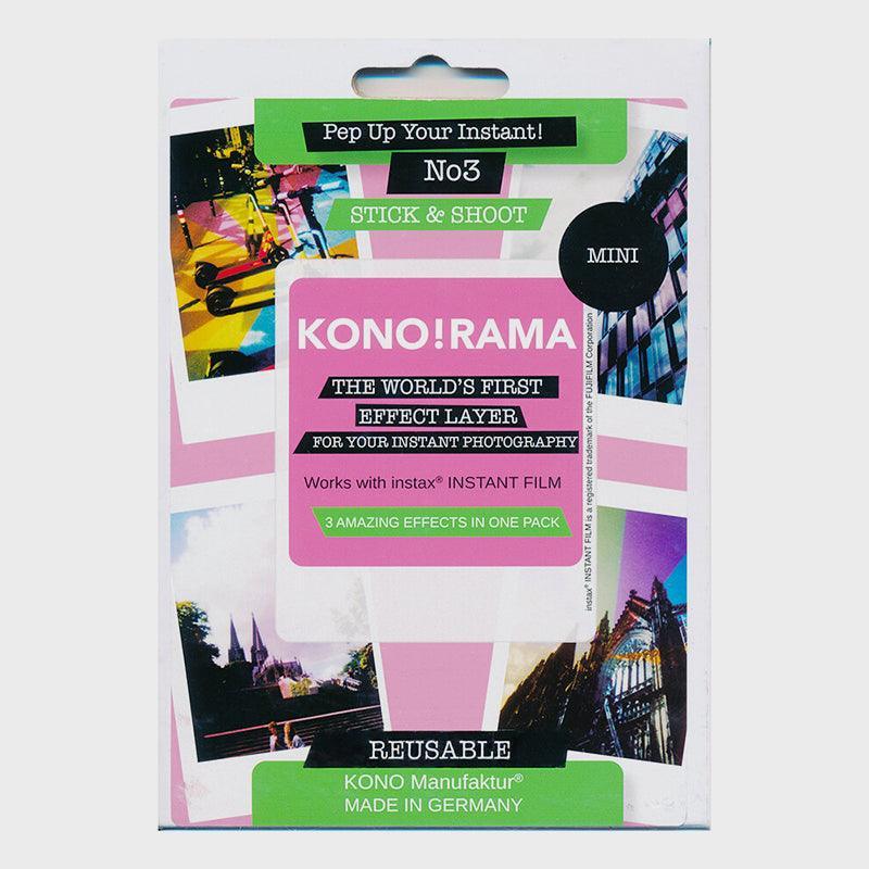 KONO!RAMA No3 - 3 Effect Layers for Instant Photography - 8storeytree