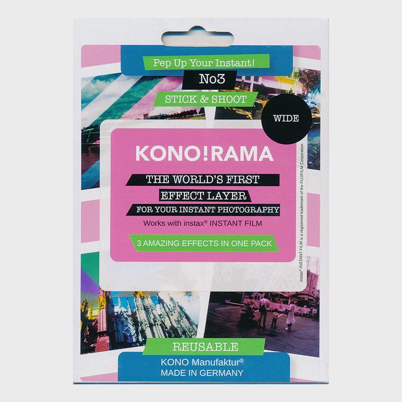 KONO!RAMA No3 - 3 Effect Layers for Instant Photography - 8storeytree