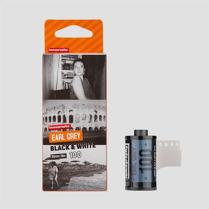 Lomography Earl Grey B&W 100 35mm Film - 8storeytree