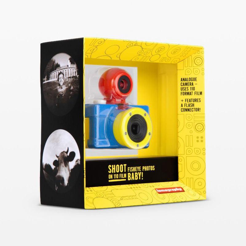 Lomography Fisheye Baby 110 Film Camera (Bauhaus Edition) - 8storeytree