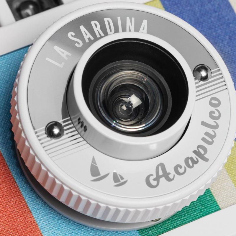 Lomography La Sardina & Flash 35mm Film Camera (Acapulco Caleta Edition) - 8storeytree