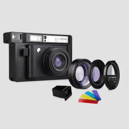 Lomography Lomo Instant Wide Camera and Lenses (Black Edition) - 8storeytree
