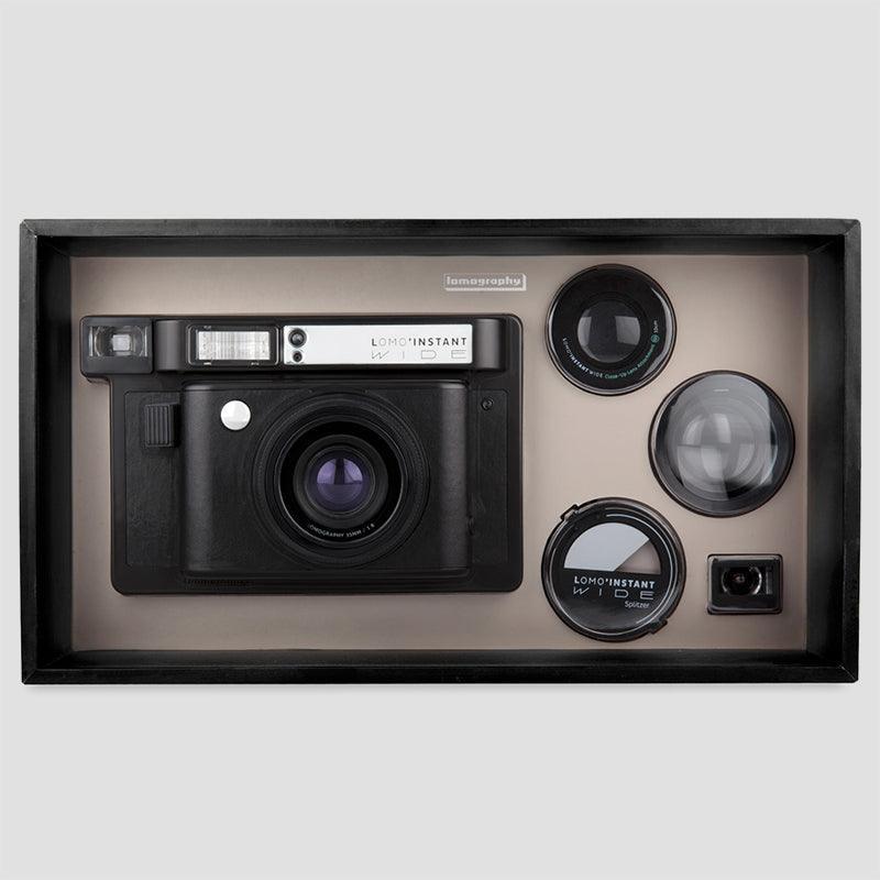 Lomography Lomo Instant Wide Camera and Lenses (Black Edition)