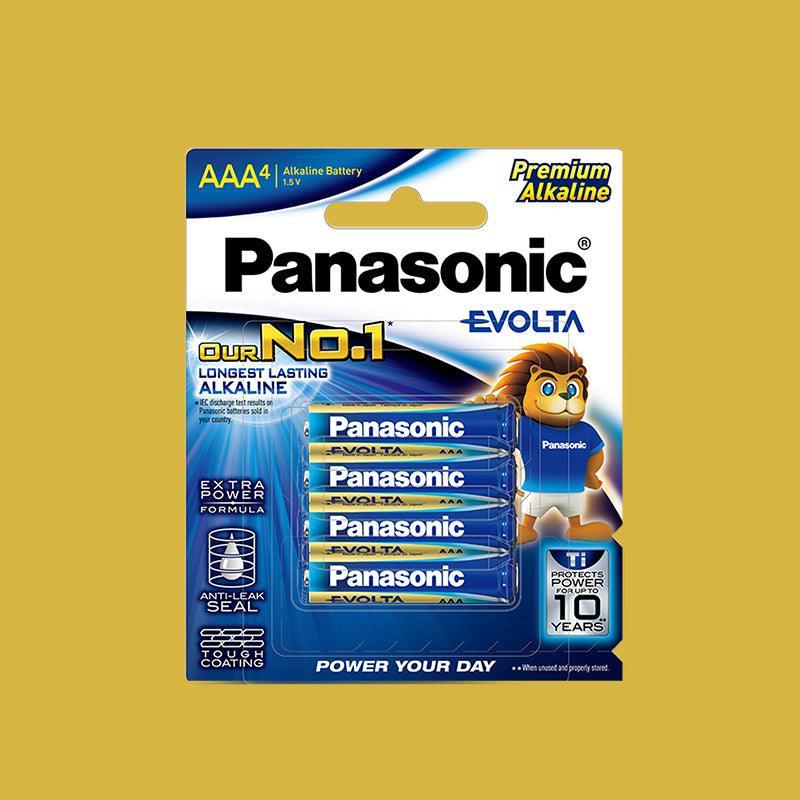 Panasonic Evolta AAA x 4 - 8storeytree