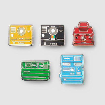 Polaroid Camera Pin Badge - Collector's Kit - 8storeytree