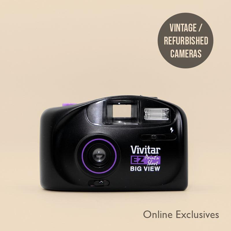 Vivitar EZ Point'N Shoot Big View 35mm Film Camera (Vintage/Refurbished) - 8storeytree