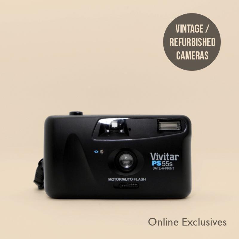 Vivitar PS55s 35mm Film Camera (Vintage/Refurbished) - 8storeytree