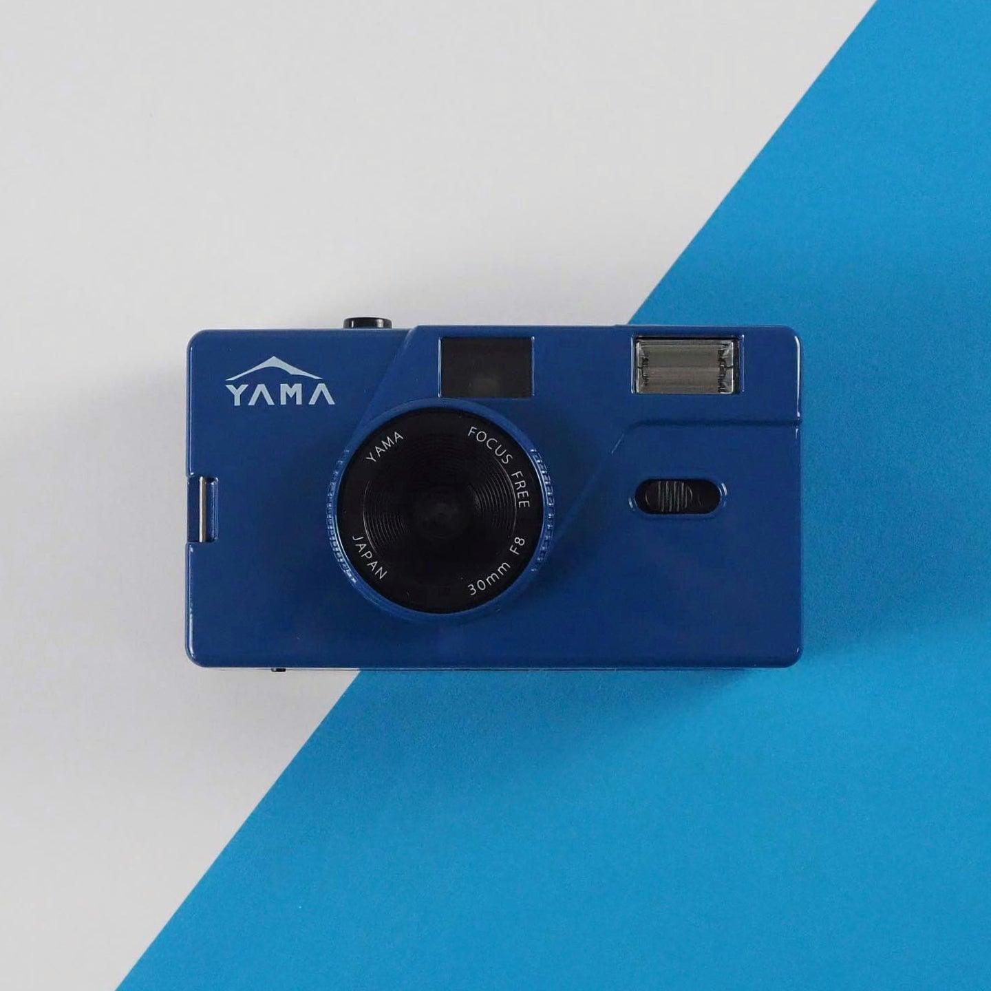 Yama Memo M20 35mm Film Camera (Blue) - 8storeytree
