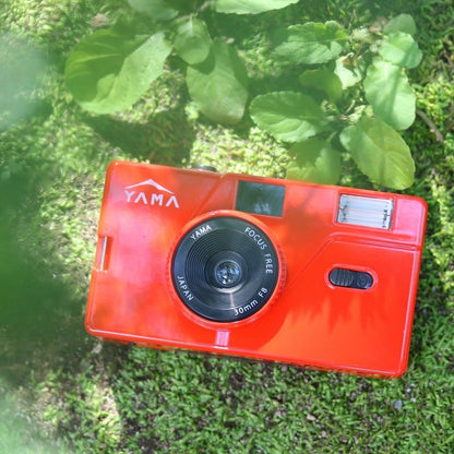 Yama Memo M20 35mm Film Camera (Red) - 8storeytree